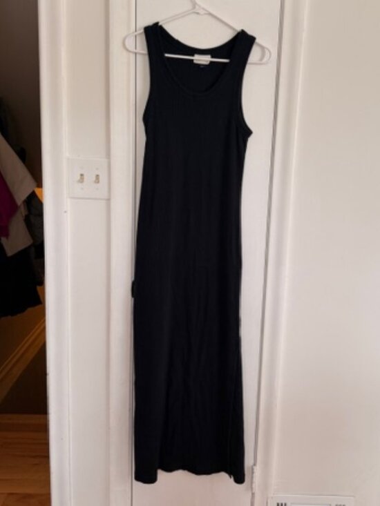 Universal Thread Dresses & Skirts - Universal Thread Black Ribbed Maxi Dress – Women’s Size Large
